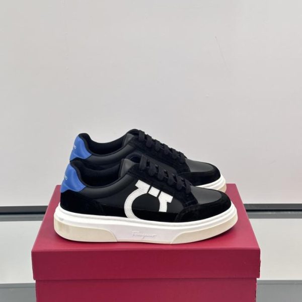 repliche,replica,perfette,siti di,affidabili,migliori siti,dove comprare,1:1,scarpe da ginnastica Contatore / Le nuove sneakers casual patchwork da uomo di Ferragamo (O0TTM)