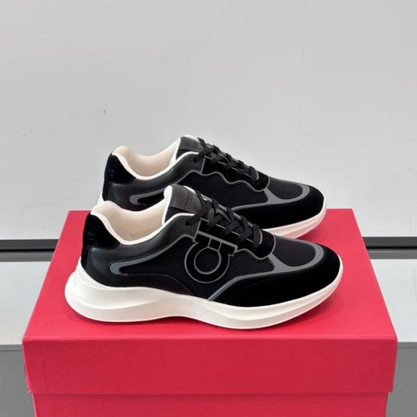 repliche,replica,perfette,siti di,affidabili,migliori siti,dove comprare,1:1,scarpe da ginnastica Contatore / Nuove sneakers casual da uomo Ferragamo in mesh traspirante e pelle di vitello (6BI7F)