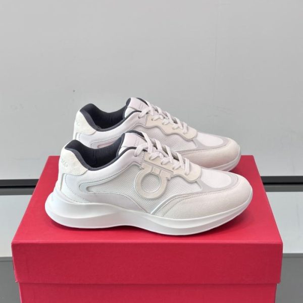 repliche,replica,perfette,siti di,affidabili,migliori siti,dove comprare,1:1,scarpe da ginnastica Contatore / Nuove sneakers casual da uomo Ferragamo in mesh traspirante e pelle di vitello (FDXGD)