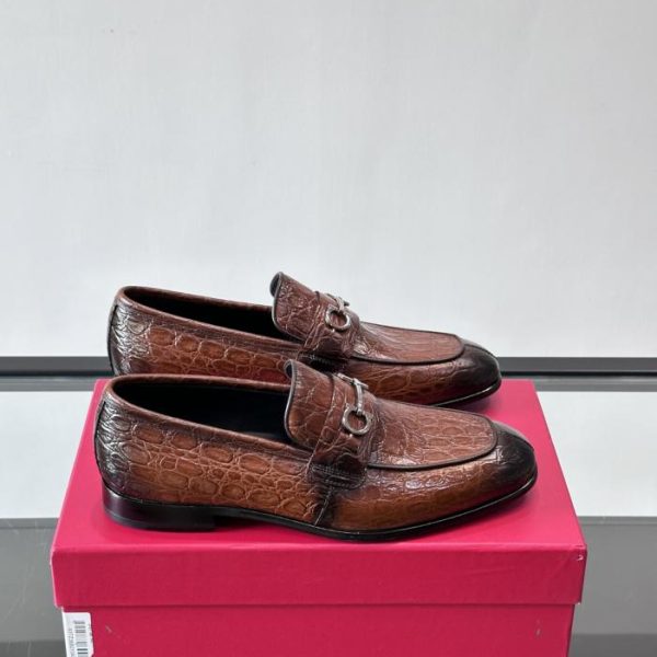 repliche,replica,perfette,siti di,affidabili,migliori siti,dove comprare,1:1,scarpe da ginnastica Contatore / Scarpe casual da uomo in pelle Ferragamo (C33SU)