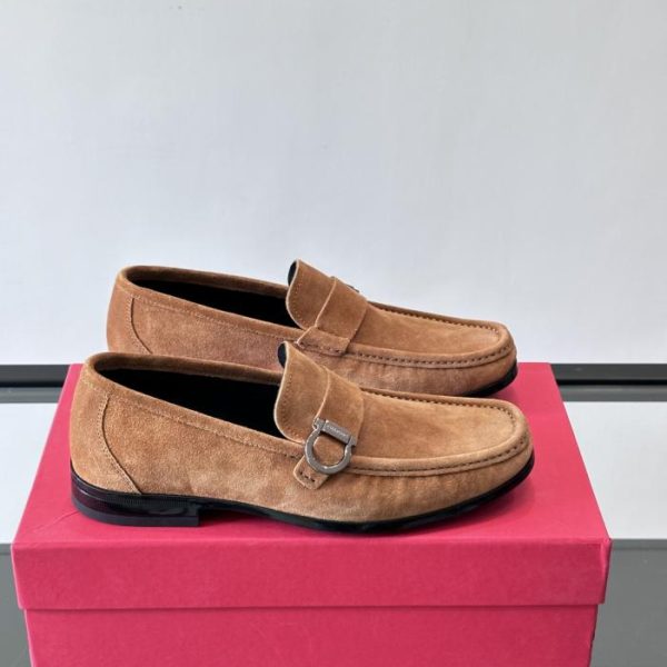 Contatore / Scarpe casual in pelle da uomo di alta qualità Ferragamo (ARRR0)