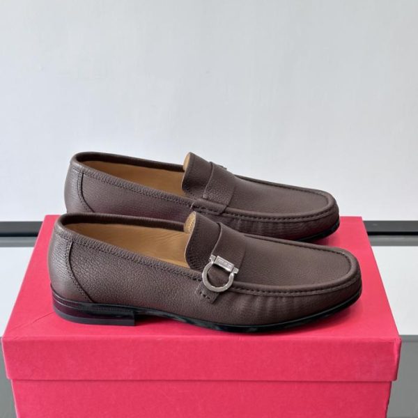 Contatore / Scarpe casual in pelle da uomo di alta qualità Ferragamo (I7TSF)