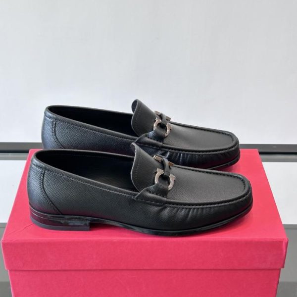 Contatore / Scarpe casual in pelle da uomo di alta qualità Ferragamo (F9XY5)