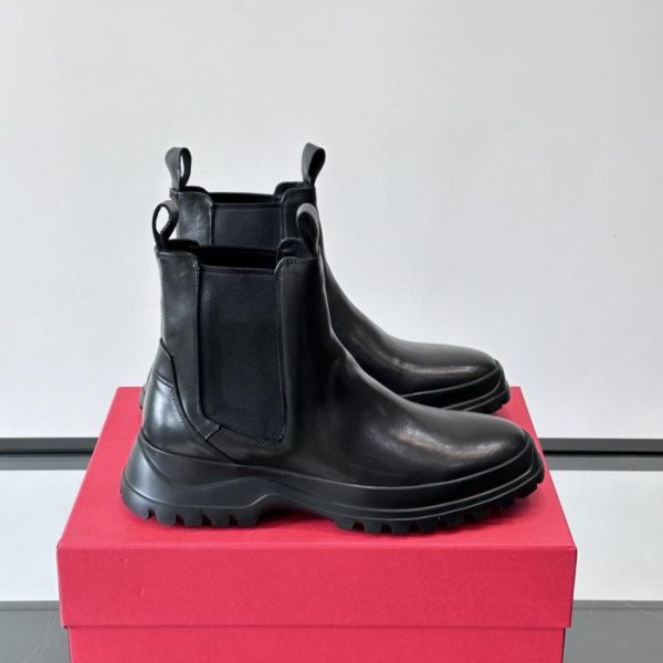 repliche,replica,perfette,siti di,affidabili,migliori siti,dove comprare,1:1,scarpe da ginnastica Contatore / Stivaletti Chelsea FERRAGAMO (XR51X)