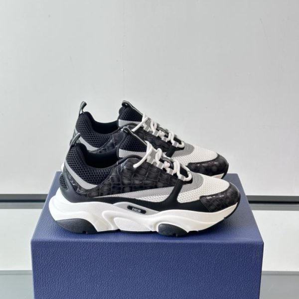 Contatore / Sneakers da corsa di alta gamma Dior B22 da uomo (NWYSU)