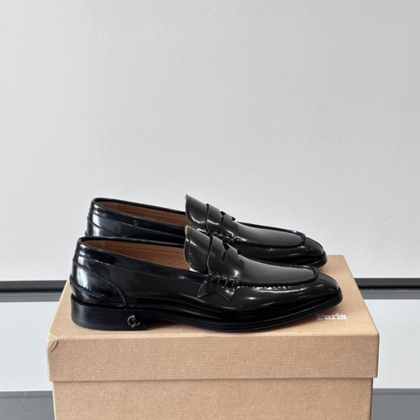 repliche,replica,perfette,siti di,affidabili,migliori siti,dove comprare,1:1,scarpe da ginnastica Contatore / Scarpe eleganti da uomo in pelle firmate Christian Louboutin (5FOLA)