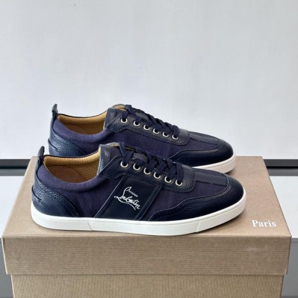 repliche,replica,perfette,siti di,affidabili,migliori siti,dove comprare,1:1,scarpe da ginnastica Contatore / Scarpe casual basse classiche da uomo Christian Louboutin con suola rossa (9GQGA)