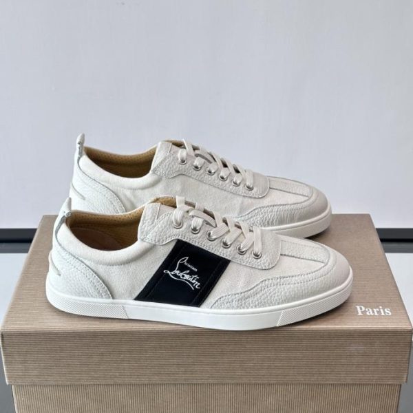 repliche,replica,perfette,siti di,affidabili,migliori siti,dove comprare,1:1,scarpe da ginnastica Contatore / Scarpe casual basse classiche con suola rossa da uomo Christian Louboutin (WWLAH)
