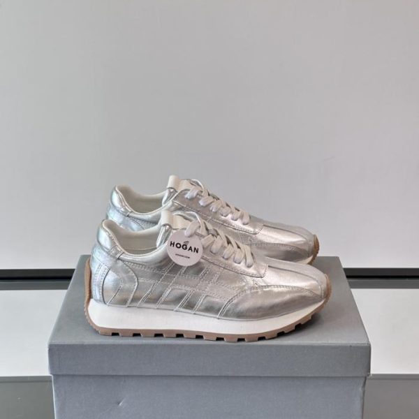 repliche,replica,perfette,siti di,affidabili,migliori siti,dove comprare,1:1,scarpe da ginnastica Contatore / Nuove sneakers basse da uomo Hogan, con logo “H” interamente in pelle sul lato esterno (0N2B9)