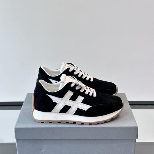 repliche,replica,perfette,siti di,affidabili,migliori siti,dove comprare,1:1,scarpe da ginnastica Contatore / Nuove sneakers basse da uomo Hogan, con logo “H” interamente in pelle sul lato esterno (0Z958)
