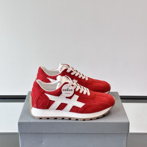 repliche,replica,perfette,siti di,affidabili,migliori siti,dove comprare,1:1,scarpe da ginnastica Contatore / Hogan Sneakers basse da uomo con logo “H” interamente in pelle sul lato esterno (2WS1J)