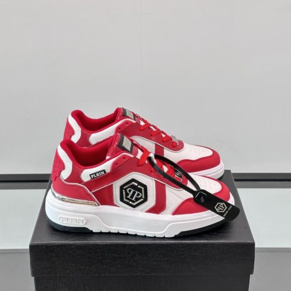 repliche,replica,perfette,siti di,affidabili,migliori siti,dove comprare,1:1,scarpe da ginnastica Contatore / PHILIPP PLEIN, marchio tedesco di streetwear, sneakers basse da uomo (FIB39)