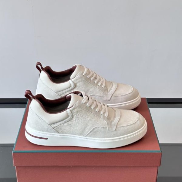 repliche,replica,perfette,siti di,affidabili,migliori siti,dove comprare,1:1,scarpe da ginnastica Contatore / Loro Piana WeekendWalk – Nuove scarpe da ginnastica con plateau da uomo, scarpe casual con lacci (YDOG5)