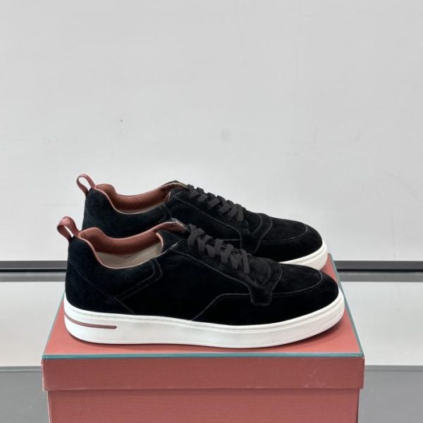 repliche,replica,perfette,siti di,affidabili,migliori siti,dove comprare,1:1,scarpe da ginnastica Contatore / Loro Piana WeekendWalk – Nuove scarpe da ginnastica con plateau da uomo, scarpe casual con lacci (74YJW)