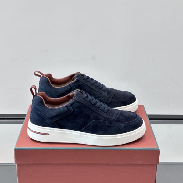 repliche,replica,perfette,siti di,affidabili,migliori siti,dove comprare,1:1,scarpe da ginnastica Contatore / Loro Piana WeekendWalk – Nuove scarpe da ginnastica con plateau da uomo, scarpe casual con lacci (MI8X8)