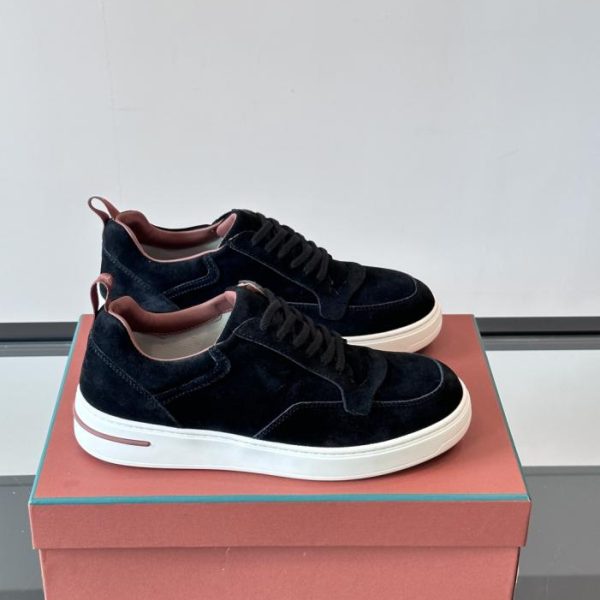 repliche,replica,perfette,siti di,affidabili,migliori siti,dove comprare,1:1,scarpe da ginnastica Contatore / Loro Piana WeekendWalk – Nuove scarpe da ginnastica con plateau da uomo, scarpe casual con lacci (OKFIG)