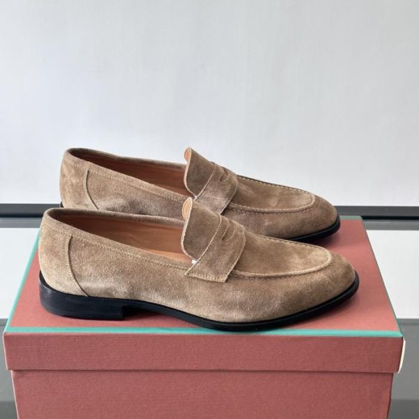 repliche,replica,perfette,siti di,affidabili,migliori siti,dove comprare,1:1,scarpe da ginnastica Contatore / Loro Piana Nuove scarpe eleganti in pelle da uomo (taglia 38. (LNS6E))