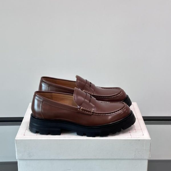 repliche,replica,perfette,siti di,affidabili,migliori siti,dove comprare,1:1,scarpe da ginnastica Contatore / Scarpe da uomo in pelle con plateau Alexander McQueen (3HQLH)