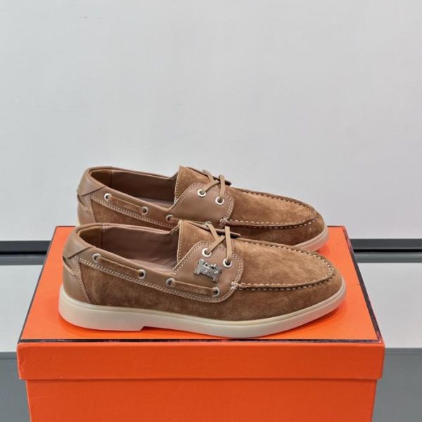 repliche,replica,perfette,siti di,affidabili,migliori siti,dove comprare,1:1,scarpe da ginnastica Contatore / Mocassini con lacci Hermes da uomo (QGI65)