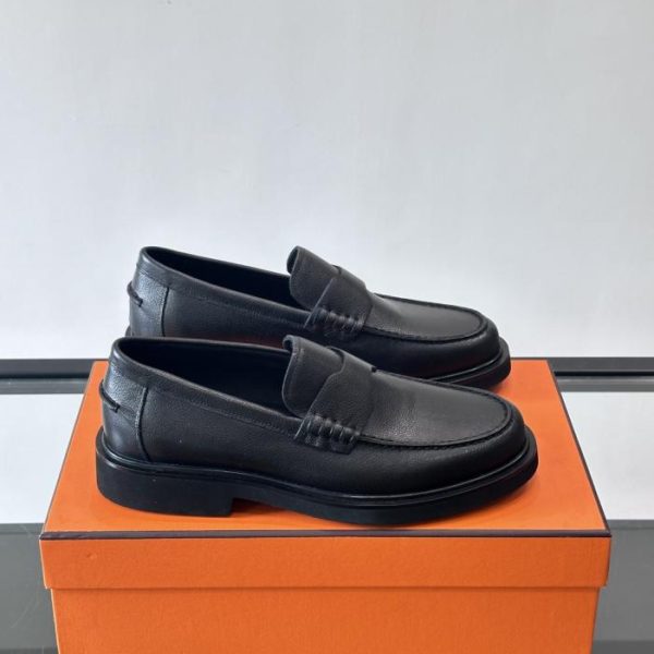 Contatore / Scarpe casual da uomo in pelle Hermes (M576D)