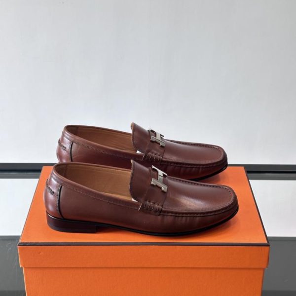 Contatore / Scarpe da uomo in pelle Hermes (N5C5A)