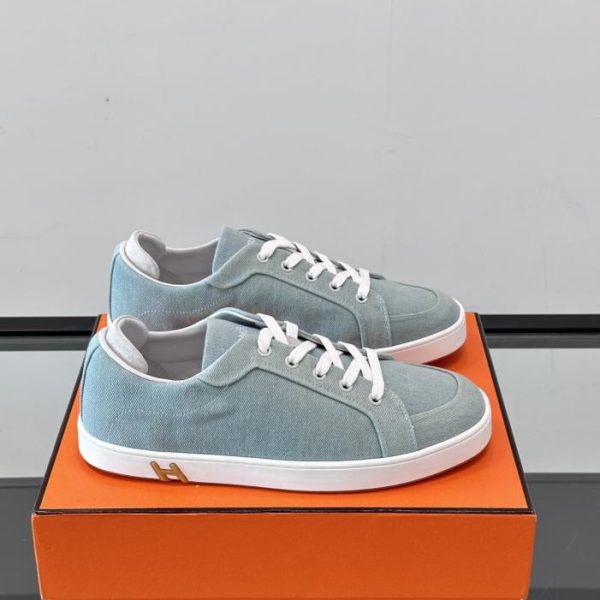repliche,replica,perfette,siti di,affidabili,migliori siti,dove comprare,1:1,scarpe da ginnastica Contatore / Sneakers da bambino Hermes in pelle di vitello e pelle di capra scamosciata (C8UC1)