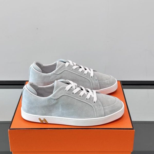 repliche,replica,perfette,siti di,affidabili,migliori siti,dove comprare,1:1,scarpe da ginnastica Contatore / Sneakers da bambino Hermes in pelle di vitello e pelle di capra scamosciata (123ZM)