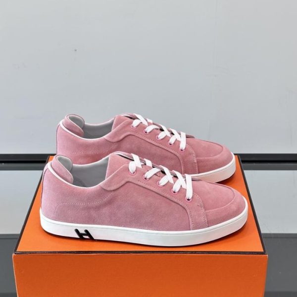 repliche,replica,perfette,siti di,affidabili,migliori siti,dove comprare,1:1,scarpe da ginnastica Contatore / Sneakers Hermes Kid in pelle di vitello, pelle scamosciata e pelle di capra (14SM8)