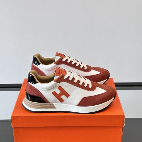 repliche,replica,perfette,siti di,affidabili,migliori siti,dove comprare,1:1,scarpe da ginnastica Contatore / Sneakers con plateau Hermes Hugo, scarpe casual da uomo (K2DRX)
