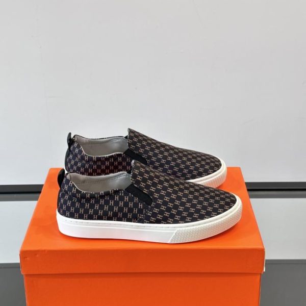 repliche,replica,perfette,siti di,affidabili,migliori siti,dove comprare,1:1,scarpe da ginnastica Contatore / Scarpe slip-on da uomo Hermes Classic (LT2L6)