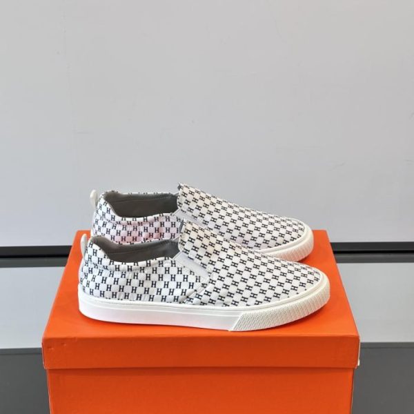 repliche,replica,perfette,siti di,affidabili,migliori siti,dove comprare,1:1,scarpe da ginnastica Contatore / Mocassini slip-on classici da uomo Hermes (S95TI)