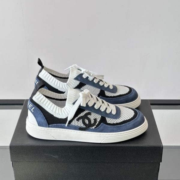 repliche,replica,perfette,siti di,affidabili,migliori siti,dove comprare,1:1,scarpe da ginnastica Contatore / Scarpe da corsa classiche CHANEL, sneakers casual da uomo in Flyknit monoblocco (SVIBR)
