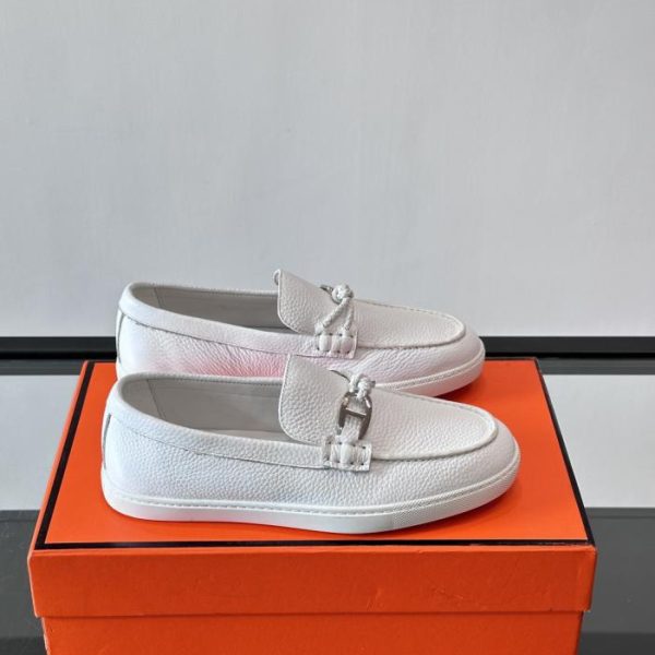 repliche,replica,perfette,siti di,affidabili,migliori siti,dove comprare,1:1,scarpe da ginnastica Contatore / Mocassini Hermes Ignacio, Mocassini in pelle di vitello scamosciata (WI5G5)
