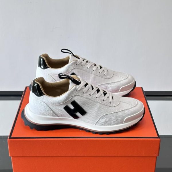 repliche,replica,perfette,siti di,affidabili,migliori siti,dove comprare,1:1,scarpe da ginnastica Contatore / Sneakers con plateau Hermes Hugo, scarpe casual da uomo (O8N3U)