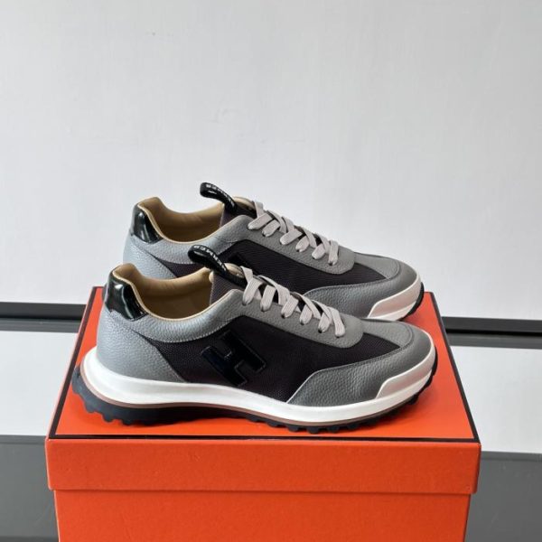 repliche,replica,perfette,siti di,affidabili,migliori siti,dove comprare,1:1,scarpe da ginnastica Contatore / Sneakers con plateau Hermes Hugo, scarpe casual da uomo (OUCQ2)