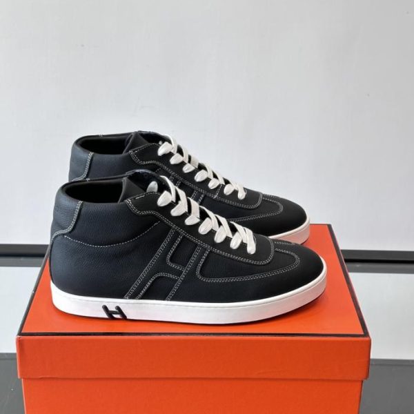 repliche,replica,perfette,siti di,affidabili,migliori siti,dove comprare,1:1,scarpe da ginnastica Contatore / Sneakers Hermes Kelly da uomo, stile retrò, con tomaia media (8JBGU)