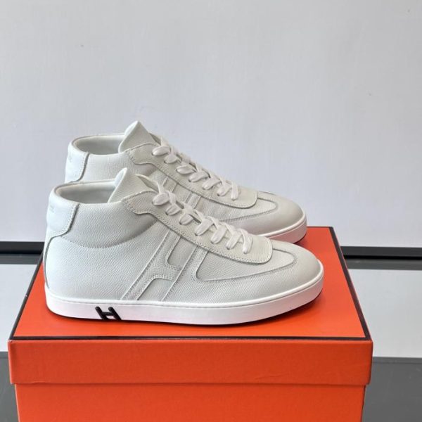 repliche,replica,perfette,siti di,affidabili,migliori siti,dove comprare,1:1,scarpe da ginnastica Contatore / Sneakers Hermes Kelly da uomo, stile retrò, con tomaia media (CXYT5)