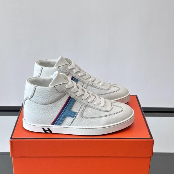 repliche,replica,perfette,siti di,affidabili,migliori siti,dove comprare,1:1,scarpe da ginnastica Contatore / Sneakers da uomo Hermes Kelly Retro Mid-Top (XMC9Y)