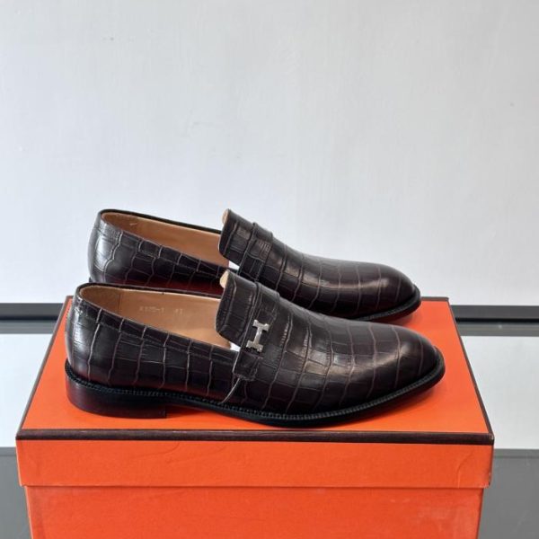 repliche,replica,perfette,siti di,affidabili,migliori siti,dove comprare,1:1,scarpe da ginnastica Contatore / Scarpe in pelle da uomo Hermes (RC24W)