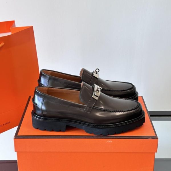 repliche,replica,perfette,siti di,affidabili,migliori siti,dove comprare,1:1,scarpe da ginnastica Contatore / Scarpe casual basse in pelle da uomo Hermès premium (B861U)