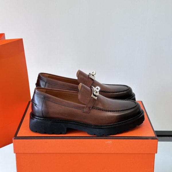 repliche,replica,perfette,siti di,affidabili,migliori siti,dove comprare,1:1,scarpe da ginnastica Contatore / Scarpe casual basse in pelle da uomo Hermès premium (OLR7E)