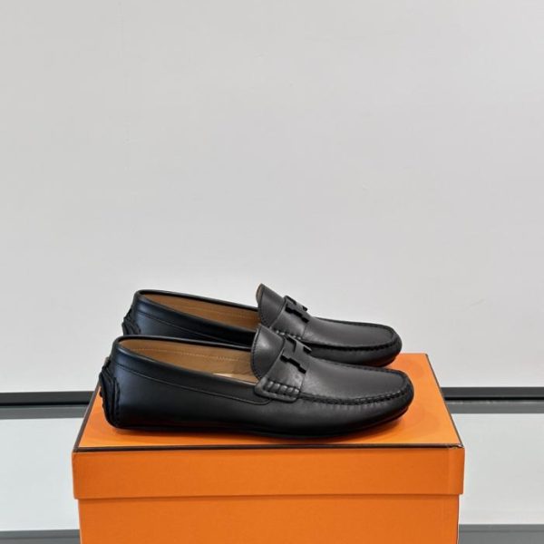 repliche,replica,perfette,siti di,affidabili,migliori siti,dove comprare,1:1,scarpe da ginnastica Contatore / Scarpe da guida premium Hermès, scarpe basse casual in pelle da uomo (0GDLO)