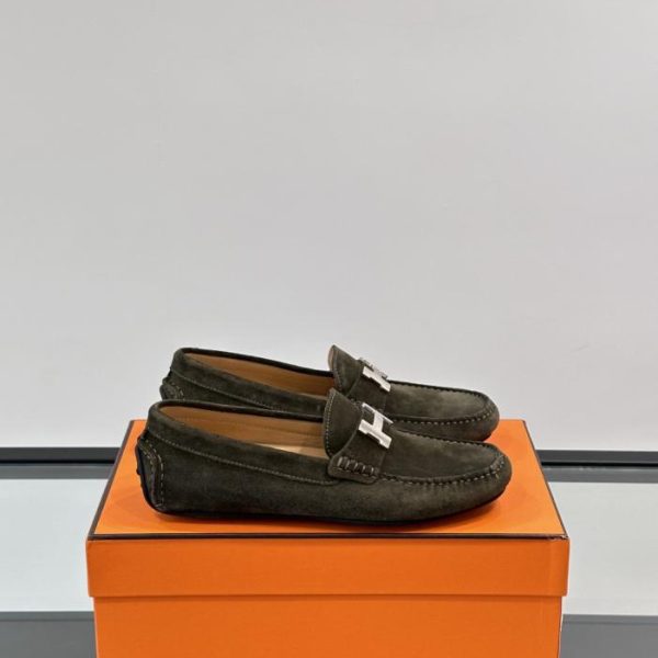 repliche,replica,perfette,siti di,affidabili,migliori siti,dove comprare,1:1,scarpe da ginnastica Contatore / Scarpe da guida premium Hermès, scarpe basse casual in pelle da uomo (JGOV3)