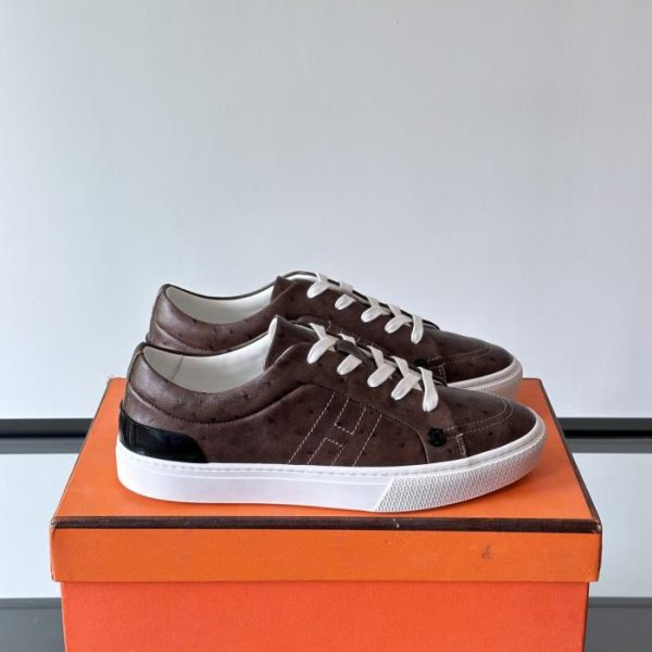 repliche,replica,perfette,siti di,affidabili,migliori siti,dove comprare,1:1,scarpe da ginnastica Contatore / Sneakers casual basse di lusso da uomo Hermes (J660U)
