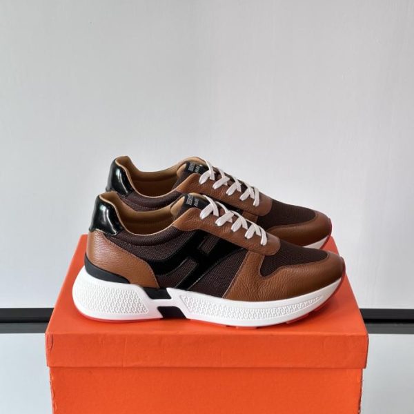 repliche,replica,perfette,siti di,affidabili,migliori siti,dove comprare,1:1,scarpe da ginnastica Contatore / Sneakers con plateau Hermes Hugo, scarpe casual da uomo (10KSH)
