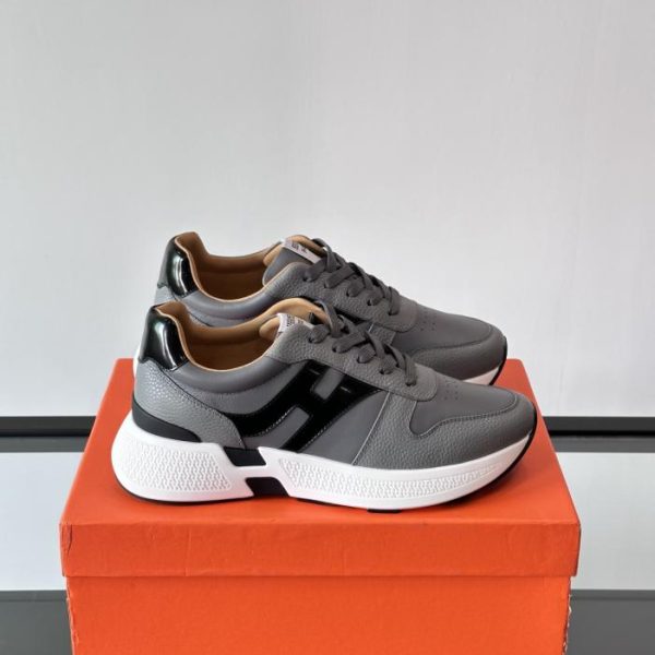 repliche,replica,perfette,siti di,affidabili,migliori siti,dove comprare,1:1,scarpe da ginnastica Contatore / Sneakers con plateau Hermes Hugo, scarpe casual da uomo (53IR8)