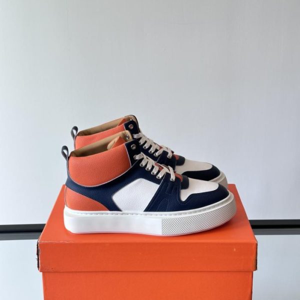 repliche,replica,perfette,siti di,affidabili,migliori siti,dove comprare,1:1,scarpe da ginnastica Contatore / Sneakers casual basse con plateau da uomo di lusso Hermes (AVFXF)