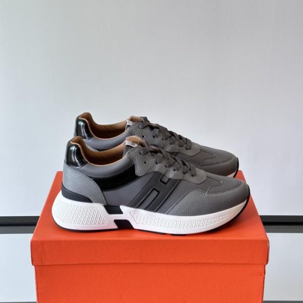 repliche,replica,perfette,siti di,affidabili,migliori siti,dove comprare,1:1,scarpe da ginnastica Contatore / Sneakers con plateau Hermes Hugo, scarpe casual da uomo (M9CD8)