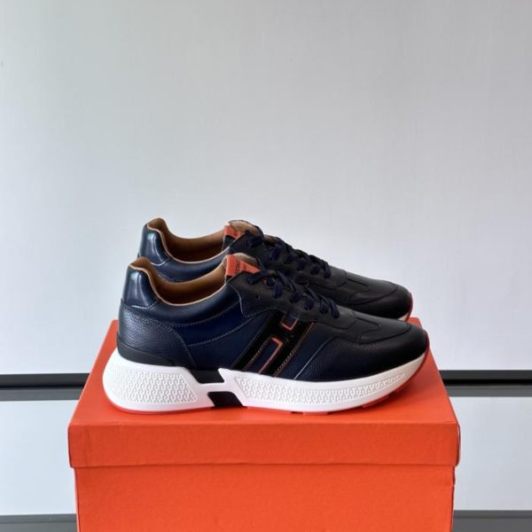 repliche,replica,perfette,siti di,affidabili,migliori siti,dove comprare,1:1,scarpe da ginnastica Contatore / Sneakers con plateau Hermes Hugo, scarpe casual da uomo (YVAY8)
