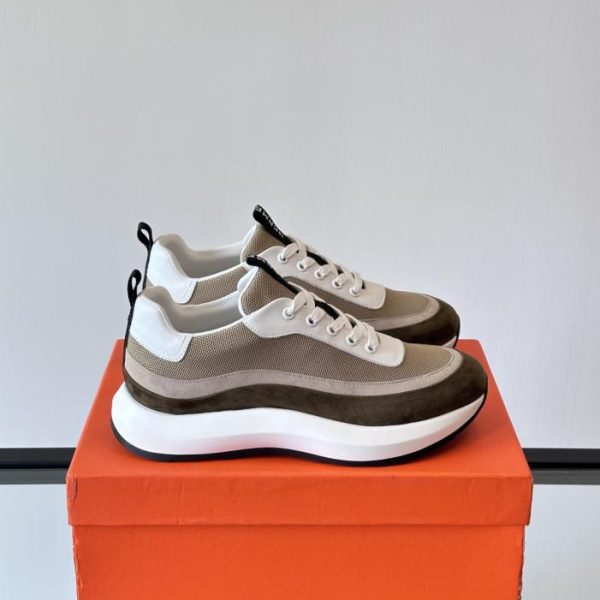 repliche,replica,perfette,siti di,affidabili,migliori siti,dove comprare,1:1,scarpe da ginnastica Contatore / Hermes Bouncing Sneakers, Sneakers casual da uomo (3O50S)